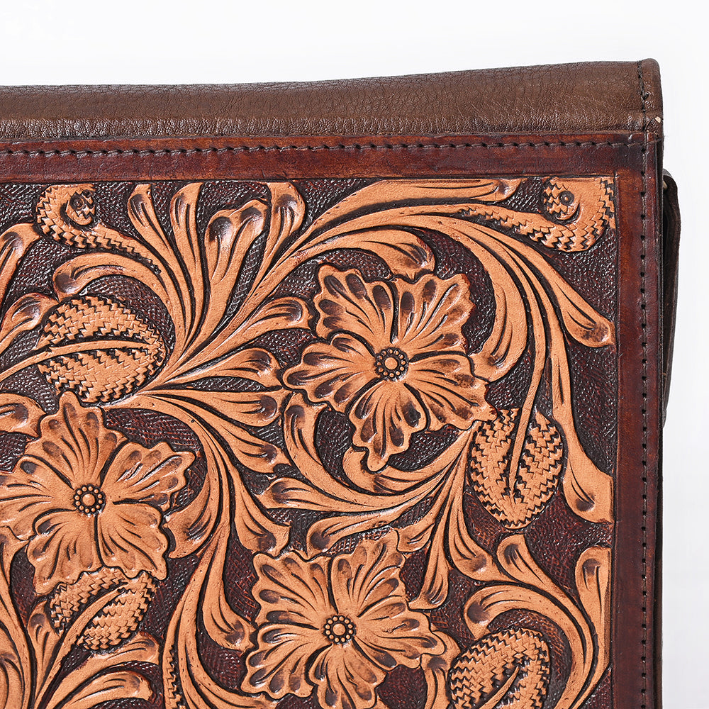 American Darling IPad-Holder Beautifully Hand Tooled Genuine Western Leather Cover Case Women &amp; Men