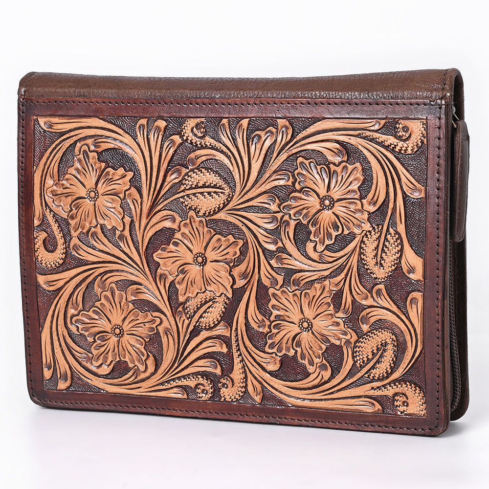 American Darling IPad-Holder Beautifully Hand Tooled Genuine Western Leather Cover Case Women &amp; Men