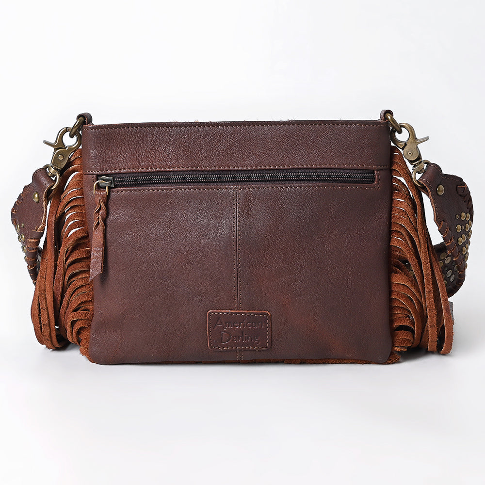 American Darling Crossbody Hair-On Genuine Leather Women Bag Western Handbag Purse