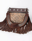 American Darling Crossbody Hair-On Genuine Leather Women Bag Western Handbag Purse