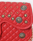 American Darling Shoulder Genuine Leather women bag western handbag purse