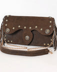 American Darling Crossbody Hand Tooled Genuine Leather Women Bag Western Handbag Purse