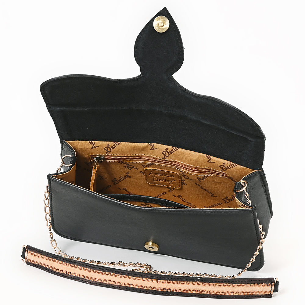 American Darling Shoulder Suede Genuine Leather Women Bag Western Handbag Purse