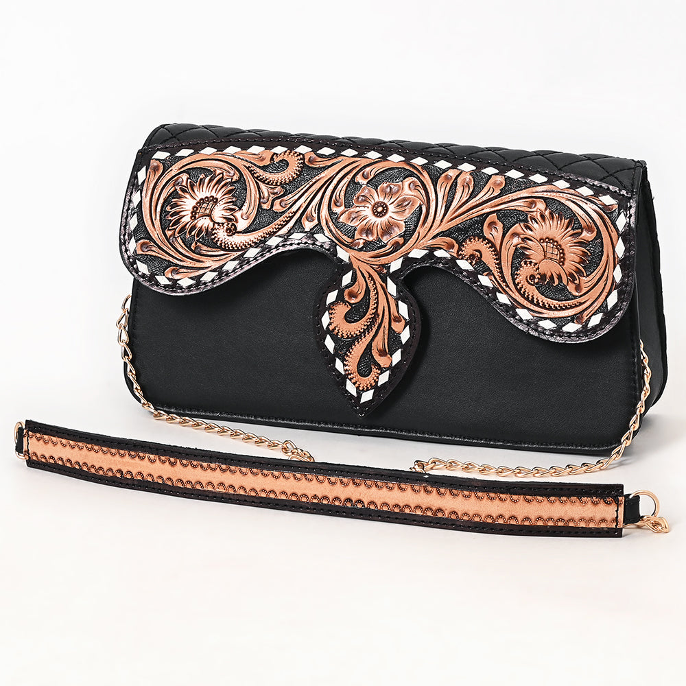 American Darling Shoulder Suede Genuine Leather Women Bag Western Handbag Purse