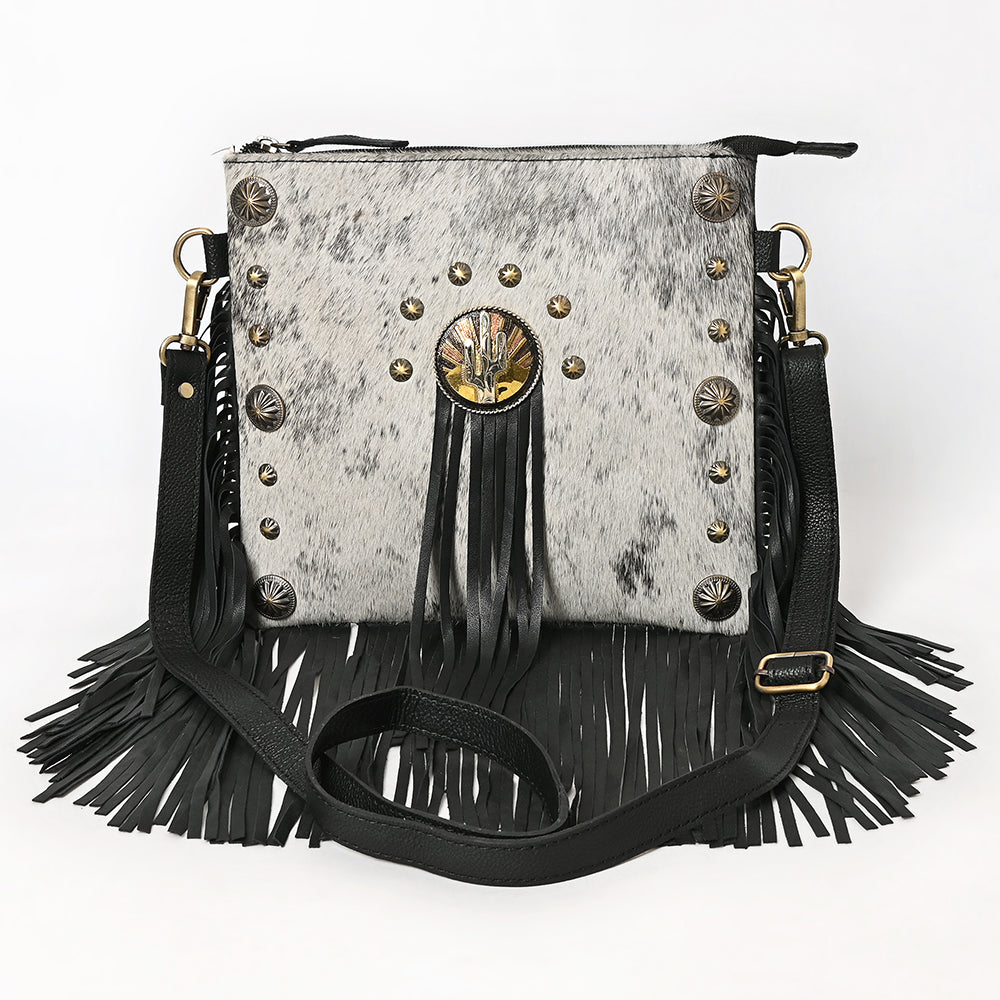 American Darling Crossbody Hair-On Genuine Western Leather Women Bag Western Handbag Purse