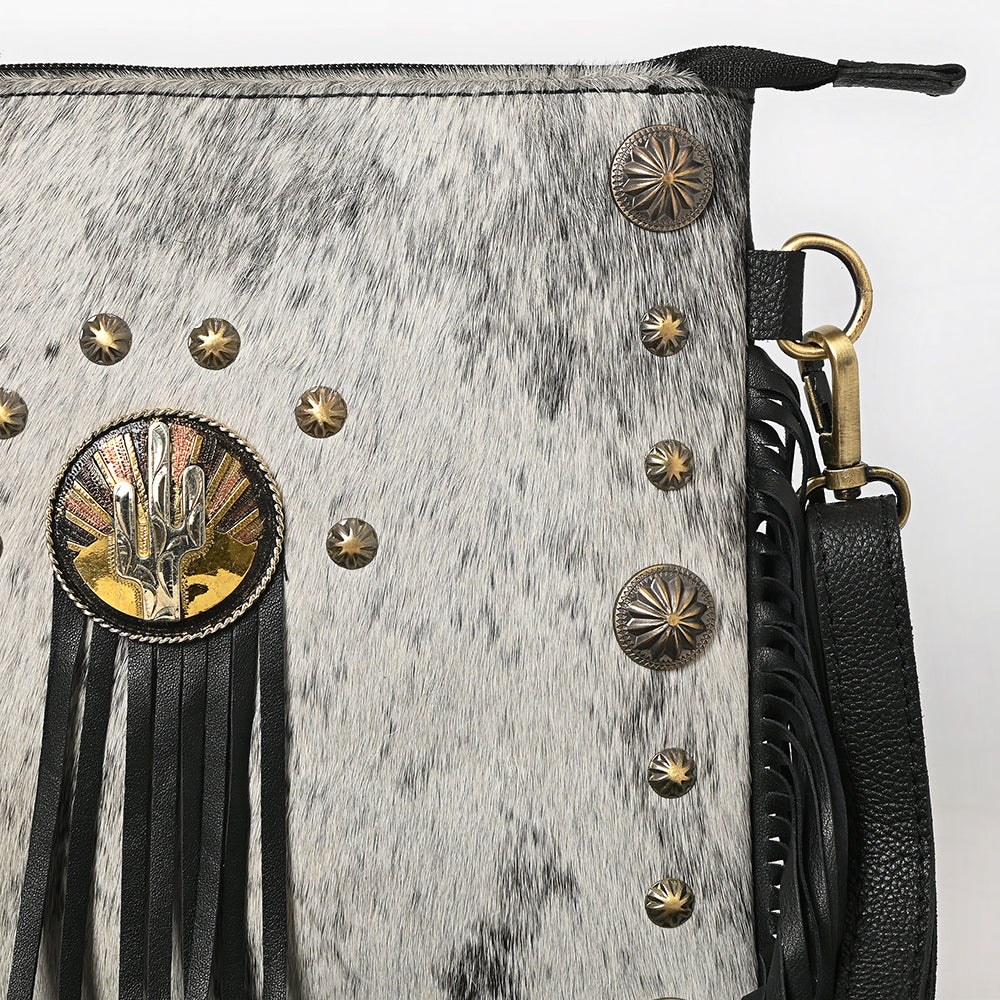 American Darling Crossbody Hair-On Genuine Western Leather Women Bag Western Handbag Purse