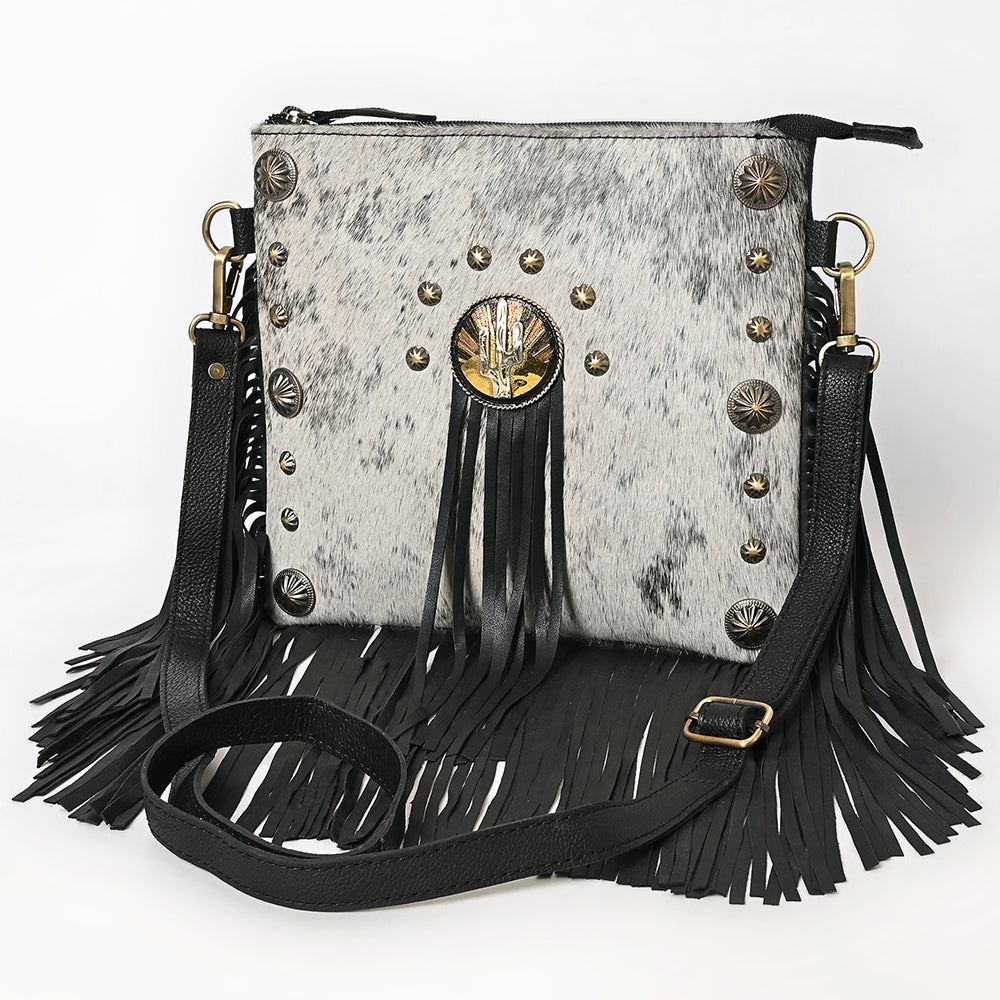 American Darling Crossbody Hair-On Genuine Western Leather Women Bag Western Handbag Purse