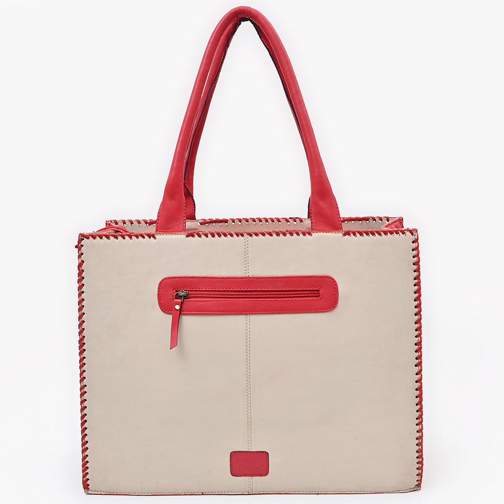 American Darling Tote Beautifully Leather Embroidered Design women handbag
