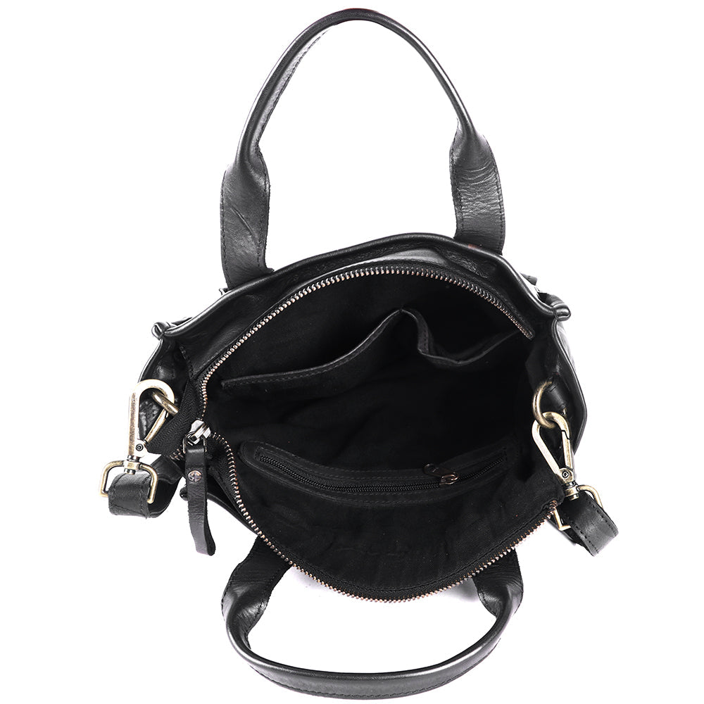 Spaghetti Western Tote Genuine Leather women bag western handbag purse