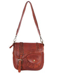 Spaghetti Western Crossbody Genuine Leather women bag handbag purse