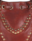 Spaghetti Western Crossbody Genuine Leather women bag handbag purse