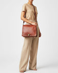 Spaghetti Western Messenger Genuine Leather women bag handbag purse