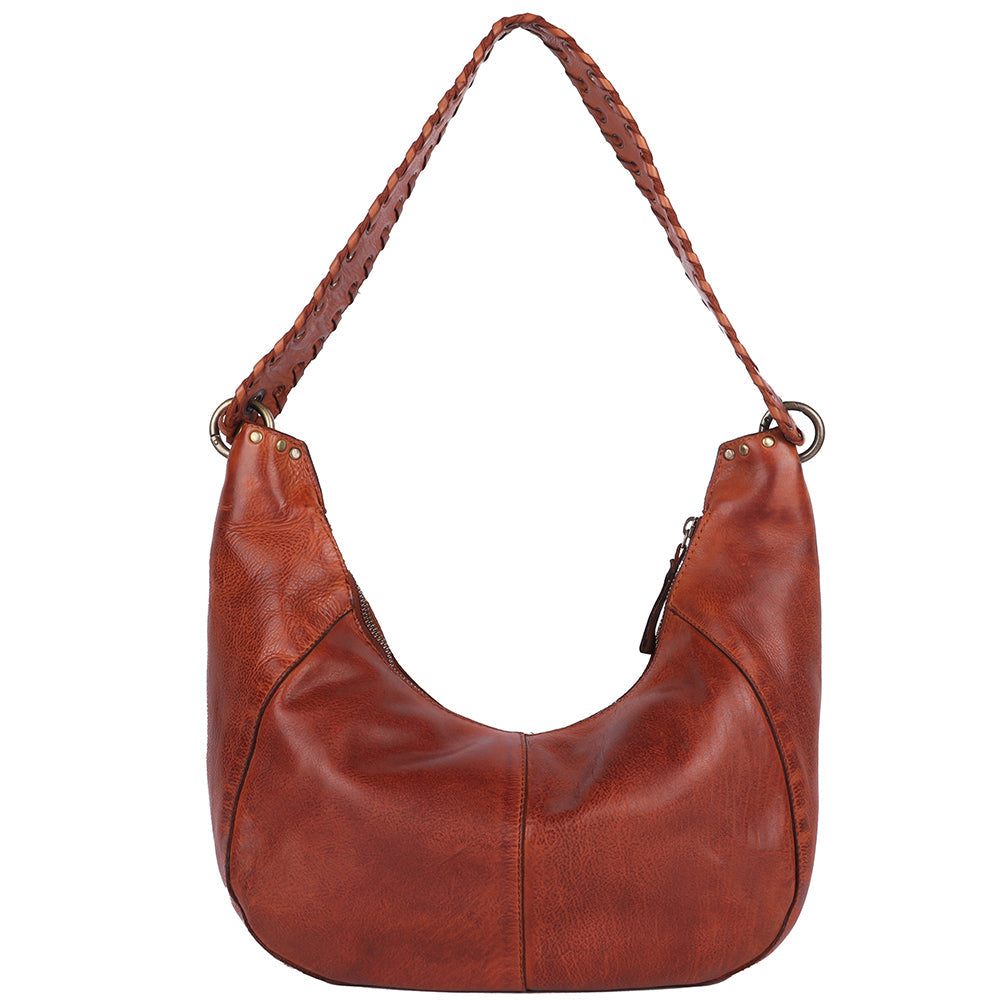 Spaghetti Western Hobo Genuine Leather women bag handbag purse