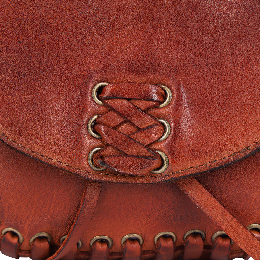 Spaghetti Western Crossbody Genuine Leather women bag western handbag purse