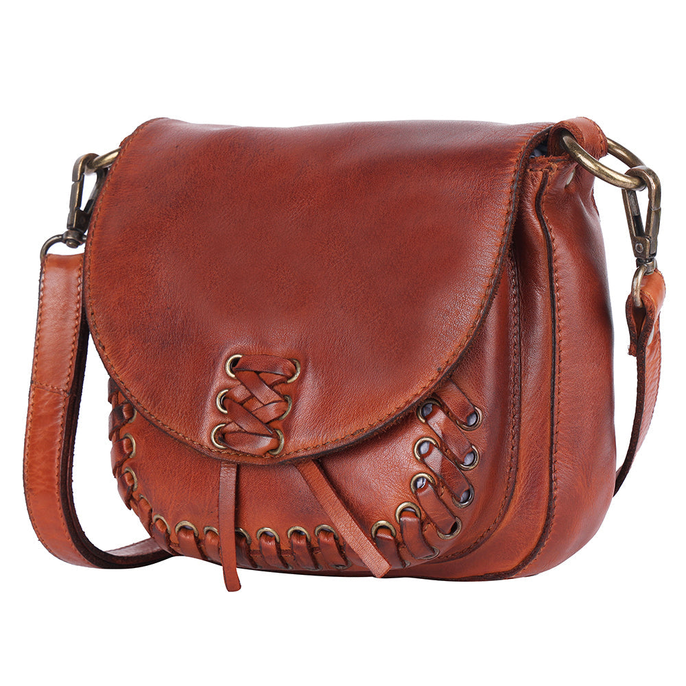 Spaghetti Western Crossbody Genuine Leather women bag western handbag purse