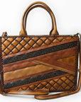 American Darling Tote Bag Beautifully Quilted Genuine Leather women bag