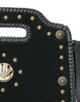 American Darling Clutch Beautifully Suede Genuine Leather women handbag Purse