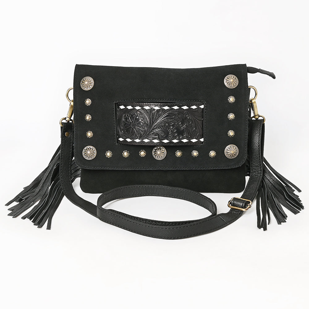 American Darling Crossbody Suede Genuine Western Leather Women Bag Western Handbag Purse