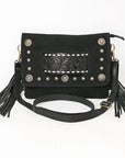 American Darling Crossbody Suede Genuine Western Leather Women Bag Western Handbag Purse