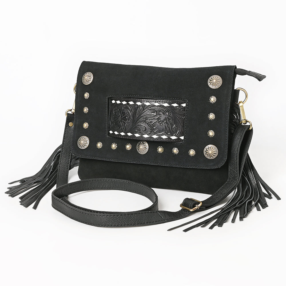 American Darling Crossbody Suede Genuine Western Leather Women Bag Western Handbag Purse