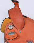 Hilason Western Horse Saddle American Leather Ranch Roping Cowboy