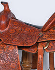 Hilason Western Horse Saddle American Leather Ranch Roping Cowboy