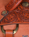 Hilason Western Horse Saddle American Leather Ranch Roping Cowboy