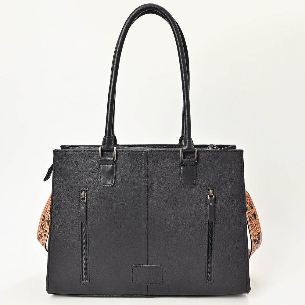 American Darling Tote Quilted Hand Tooled Genuine Leather Women Bag Western Handbag