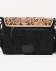 American Darling Envelope Beautifully Hand Tooled Genuine Leather women handbag