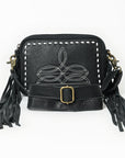 American Darling Camera Bag Genuine Western Leather Unisex| Shoulder Bag Case with Adjustable Shoulder Strap