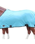 Hilason Western Horse Fly Sheet Uv Protect Mesh Bug Mosquito Summer Spring Turquoise