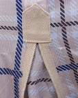66 In Hilason Western Horse Fly Sheet Uv Protect Mesh Bug Mosquito Summer Spring Blue / White Plaid