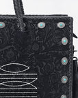 American Darling Crossbody Bag Beautifully hand tooled Genuine Leather women handbag