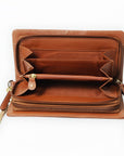Never Mind Organiser Quilted Vintage Handmade Genuine Cowhide Leather Women Bag Western Handbag Purse