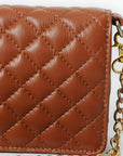 Never Mind Organiser Quilted Vintage Handmade Genuine Cowhide Leather Women Bag Western Handbag Purse