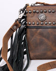American Darling Small Crossbody Genuine Full Grain Leather Women Bag Western Handbag