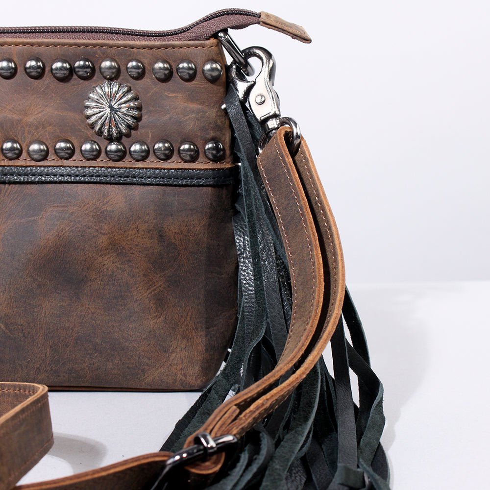 American Darling Small Crossbody Genuine Full Grain Leather Women Bag Western Handbag