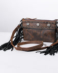 American Darling Small Crossbody Genuine Full Grain Leather Women Bag Western Handbag