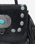 American Darling Women's Briefcase Western Genuine Leather Handbag