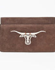 American Darling Rodeo Embroidered Suede Crossbody Bag Cowboy Gold