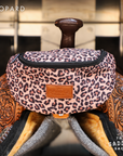 Compact Clip On Saddle Bag With Zipper Closure