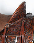 Hilason Western Horse Saddle Leather Ranch Roping Cowboy Hilason