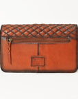 Quilted Leather Crossbody Bag For Women With Adjustable Strap