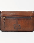 American Darling Full Grain Leather Crossbody Shoulder Bag Women Adjustable Strap