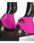 HILASON Ballistic Overreach Bell Boots for Horses Protective, Shock Absorbing, Durable & Comfortable Quick Wrap Hook Loop
