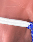 HILASON Western Horse Poly Rope Tied Adjustable Halter 8 Ft Lead Rope
