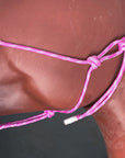 HILASON Western Horse Poly Rope Tied Adjustable Halter 8 Ft Lead Rope