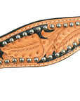 HILASON Western Horse Headstall Breast Collar Tack Set Genuine American Leather