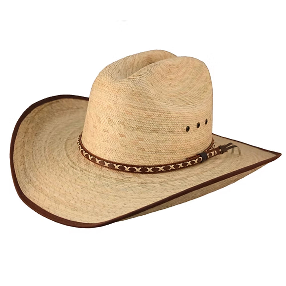 Lonestar Straw Cowboy Hat For Men &amp; Women Breathable Western Wide Brim for Sun Protection