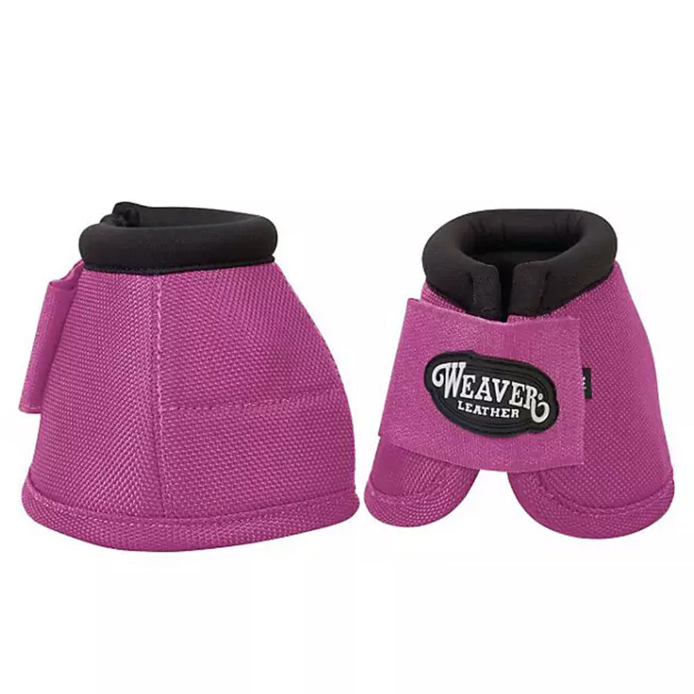Weaver Leather Neoprene Lining  Ballistic No-Turn Bell Boots Pink